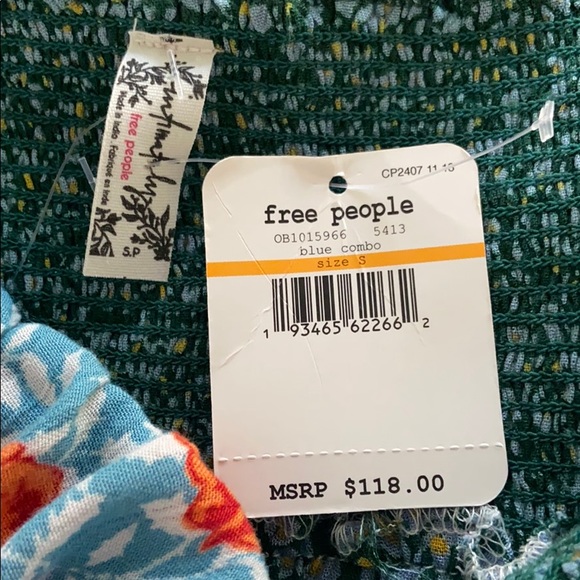 Free People Gabriela Halter Dress V-Neck Hem Dress - Picture 10 of 10